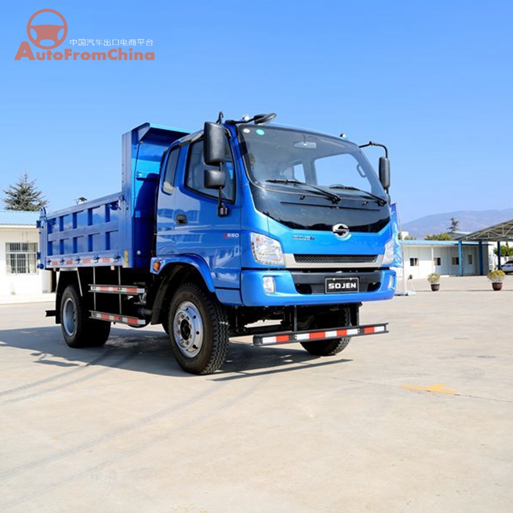 New Sojen D550 Dump Truck ,Right Hand Drive 15 Ton Loading Capacity