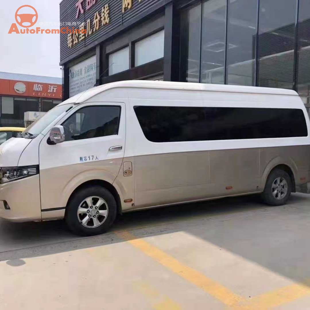 2016 used zhongtong LCK6600BEV1 electric Mini Bus ,NEDC Range 240 km  ,17 Seats ,only 2pcs left