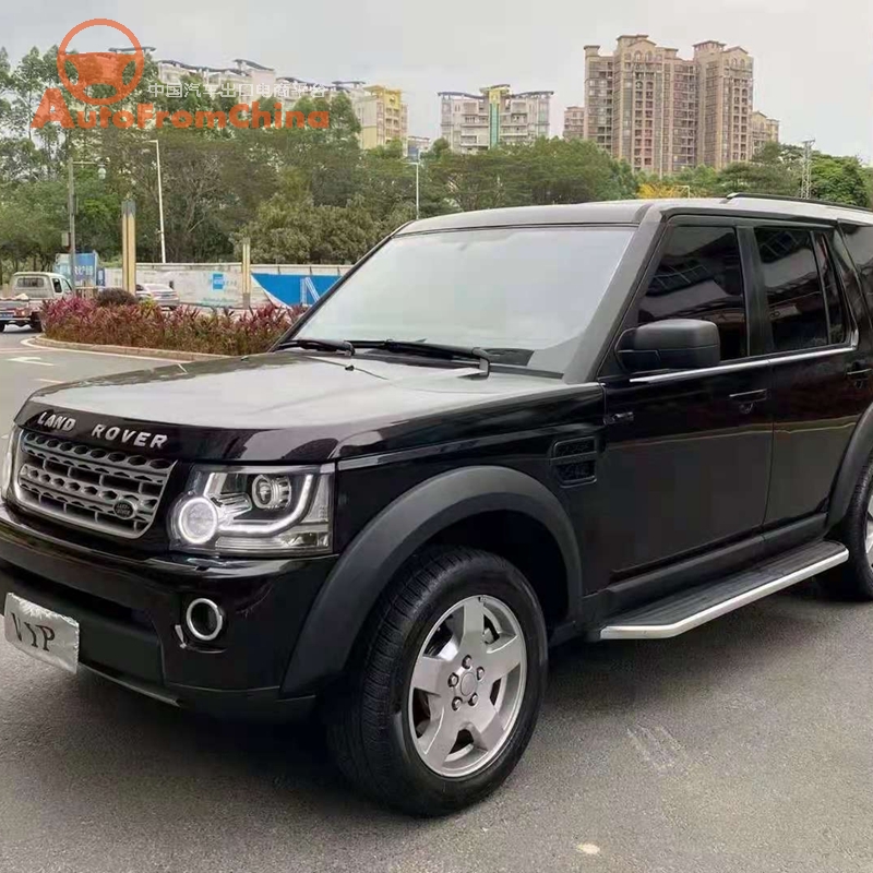 Used 2009 upgrade 2016 design Land Rover Discovery 4 , black outside, brown inside, V8 full time four-wheel