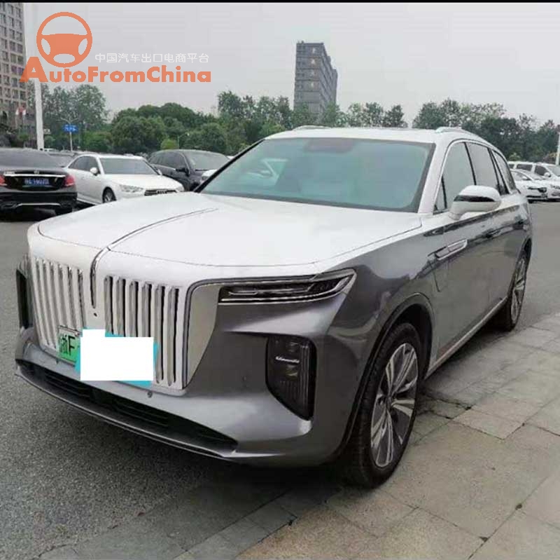 Slightly  Used Top  Chinese car  brands hongqi E-HS9 6 seats,This vehicle has an additional inspection and export service fee