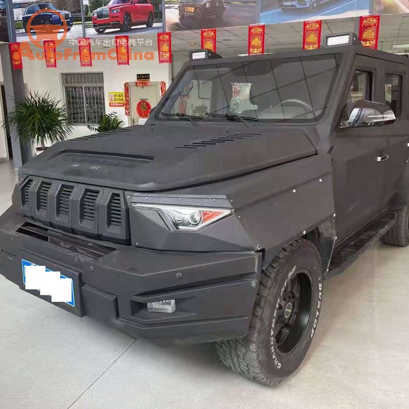 Slightly used 2020 model Beijing BJ80 Bulletproof  SUV , 2.3T Automatic Full Option ,Ultra-luxury interior