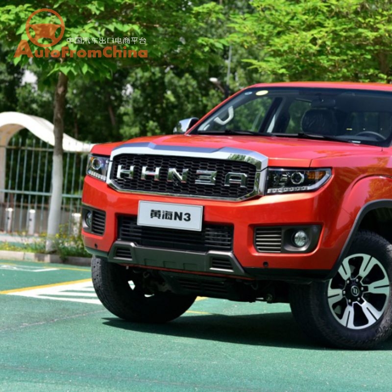 New HuangHai N3  Pickup , DOUBLE CABIN; JE4D25Q5A (Common rail)Turbo2.5T; DIESEL ENG; 4WD; 6AT; LUXURY only 1unit  in Stock , Big Big discount Now