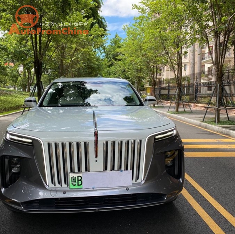 Used 2021 Hongqi E-HS9 electric SUV  ,NEDC Range 510 km Qiling 4 seats edition 4WD This vehicle has an additional inspection and export service fee