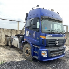 Used 2014 Auman ETX Truck  ,281T ,12MT ,Weichai Engine ,Wheel-side reduction axle, double sleeper
