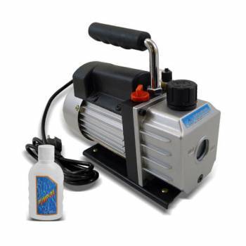 3CFM Rotary Vane Deep Vacuum Pump 1/3HP HVAC AC Air Tool Freon R410A R134 Charge